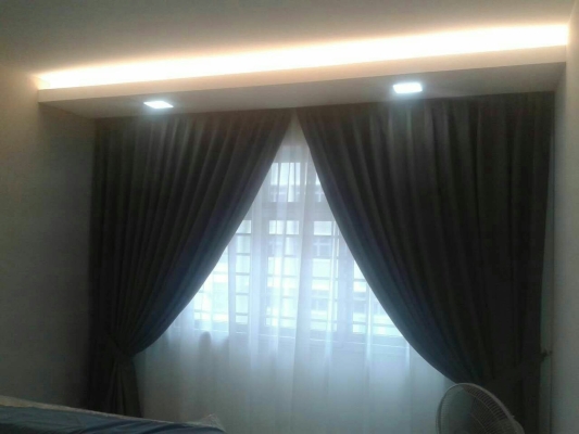 Fabric Curtain Sample Johor Bahru