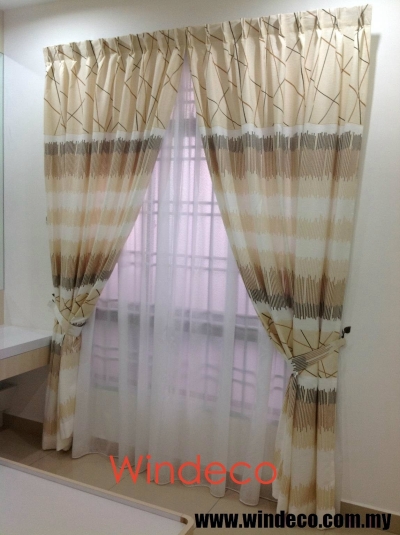 Desa Tebrau Curtain Design Reference 