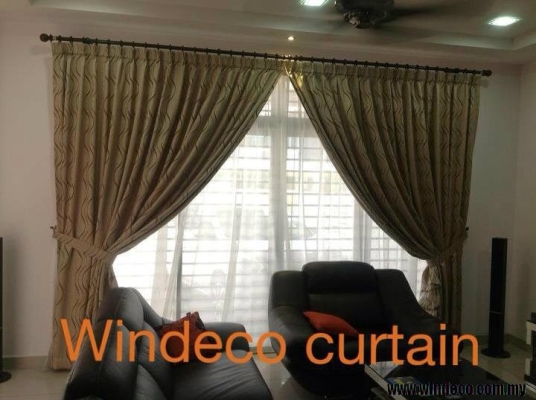 Desa Tebrau Curtain Design Reference 