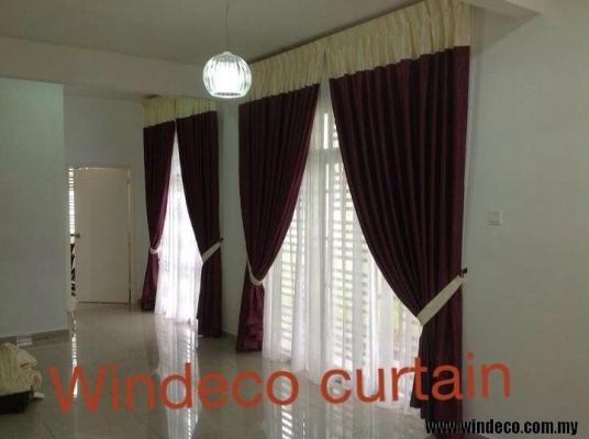 Desa Tebrau Curtain Design Reference 