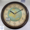 Seiko QHA006B World Map Wall Clock SEIKO Wall Clocks