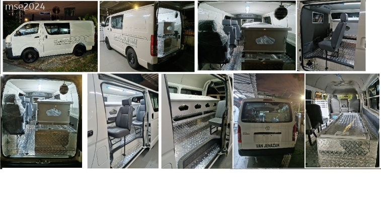 VAN JENAZAH  TOYOTA HIACE  BARU 2023