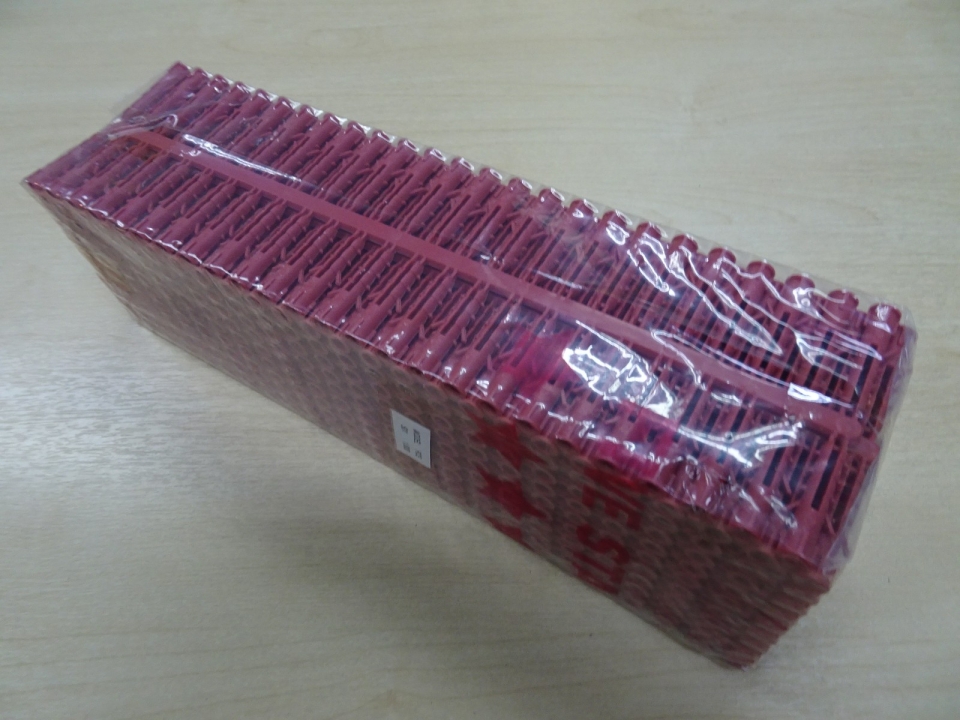 PVC WALL PLUG (50-PC/SHEET/20-SHEET/PACK) (RED) (NOTE:SELL BY SHEET)
