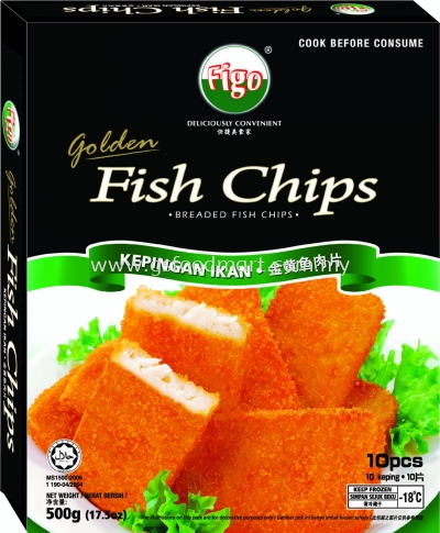 FG Golden Fish Chips  (500g)