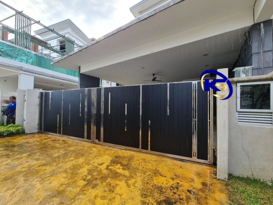 Folding Gate & Side Gate Lorong IM 11/3, Mahkota Height, Indera Mahkota, Kuantan.