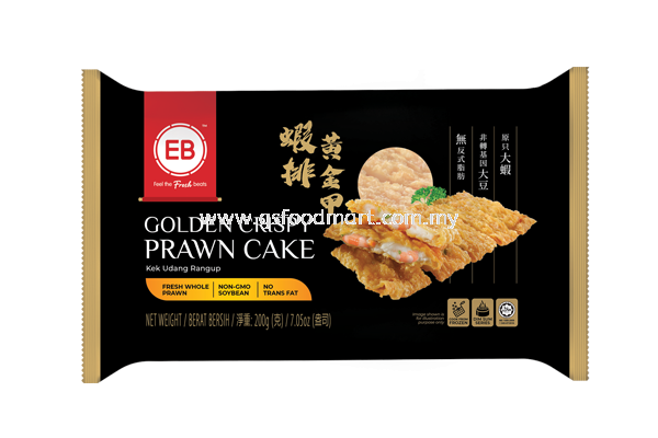 EB Golden Crispy Prawn Cake (200g)