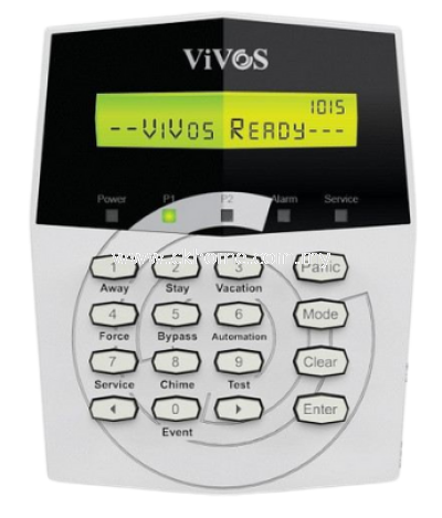 Vivos EZ-P LCD Keypad