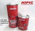 HIPIC 600S 2:1 FAST DRY 2K CLEAR COAT WITH HARDENER -1LITRE (SET) Primers & Clearcoats Car Paint