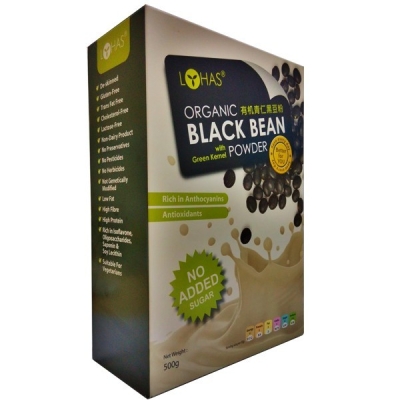 LH-BLACK BEAN POWDER-SUGAR FREE-500G