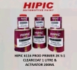 HIPIC 6116 Prod Primer 2k 4:1 Clearcoat 1Liter & Activator 200ML ( CS1 White / CS4 Grey/ CS7 Black Primers & Clearcoats Car Paint