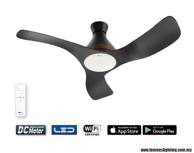 PANASONIC WIFAN WIFI 3 BLADE LED Kipas Siling PANASONIC Kipas Hiasan panasonic-wifan-wifi-3-blade-led-kipas-siling-panasonic-kipas-hiasan