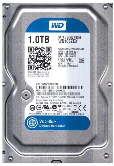 Western Digital WD Caviar Blue 3.5" SATA III 1TB Internal HDD for PC Hard Disk