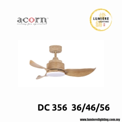 Acorn Fantasia DC 356 36"/46"/56" (Lighting Fan)