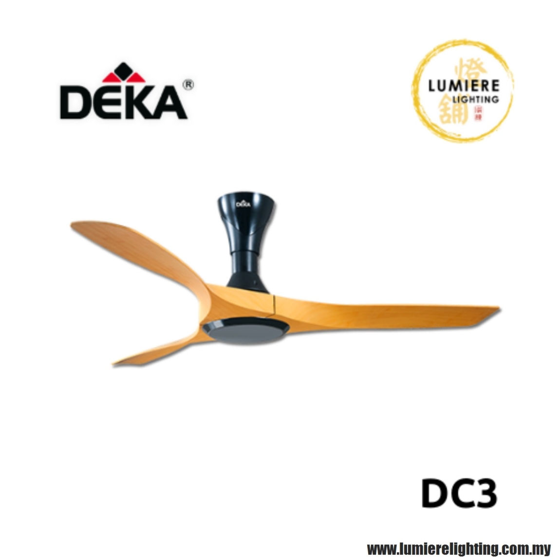 Deka DC 3 DEKA Ceiling Fan Fan & Fan Decoration Choose Sample / Pattern Chart