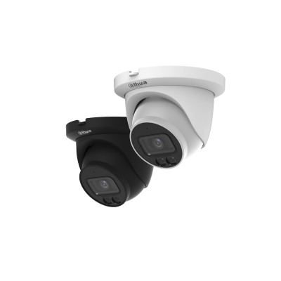 IPC-HDW3449TM-AS-LED.DAHUA 4MP Full-color Warm LED Fixed-focal Eyeball WizSense Network Camera
