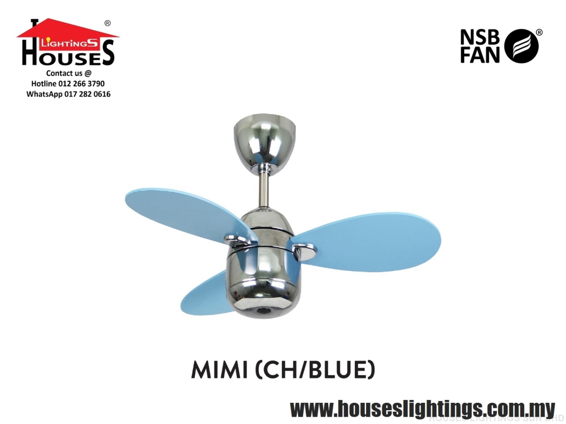 NSB MIMI CH+BL (28) NSB Baby Fan  Baby Ceiling Fan  Choose Sample / Pattern Chart