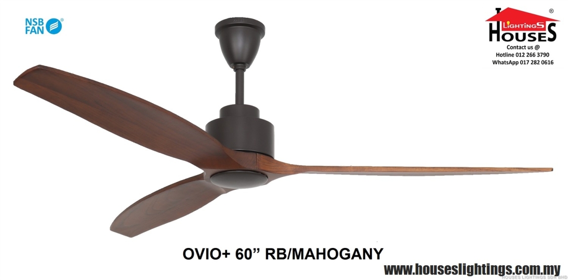 OVIO+(PLUS) RB+MAH(60) DC-NSB NSB Ceiling Fan Fan & Fan Decoration Choose Sample / Pattern Chart