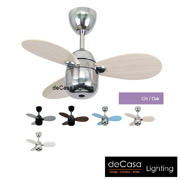 NSB MIMI 28'' FAN CHROME OAK Kipas Siling Baby NSB Kipas Siling Baby Carta Pilihan Warna Corak