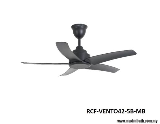 Rubine Ceiling Fan - RCF-VENTO42-5B-MB