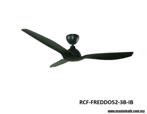 Rubine Ceiling Fan - RCF-FREDDO52-3B-IB