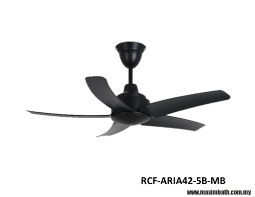 Rubine Ceiling Fan - RCF-ARIA42-5B-MB