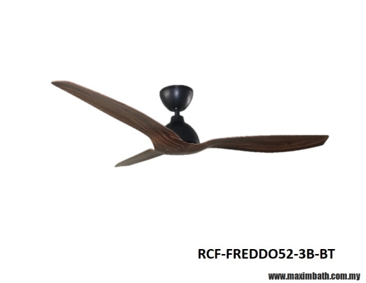 Rubine Ceiling Fan - RCF-FREDDO52-3B-BT