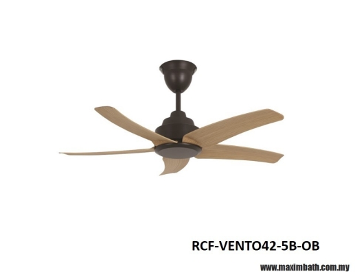 Rubine Ceiling Fan - RCF-VENTO42-5B-OB