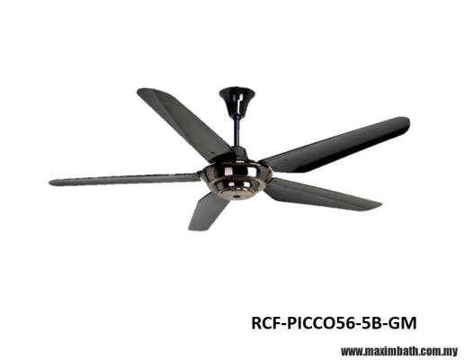 Rubine Ceiling Fan - RCF-PICCO56-5B-GM