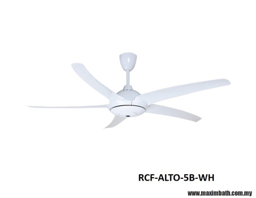 Rubine Ceiling Fan - RCF-ALTO-5B-WH