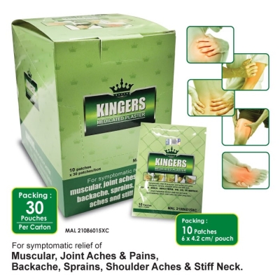 KINGERS MEDICATED PLASTER