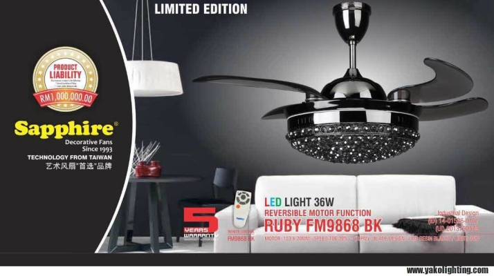 SAPPHIRE CEILING FAN CATALOG