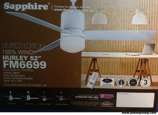 SAPPHIRE CEILING FAN CATALOG