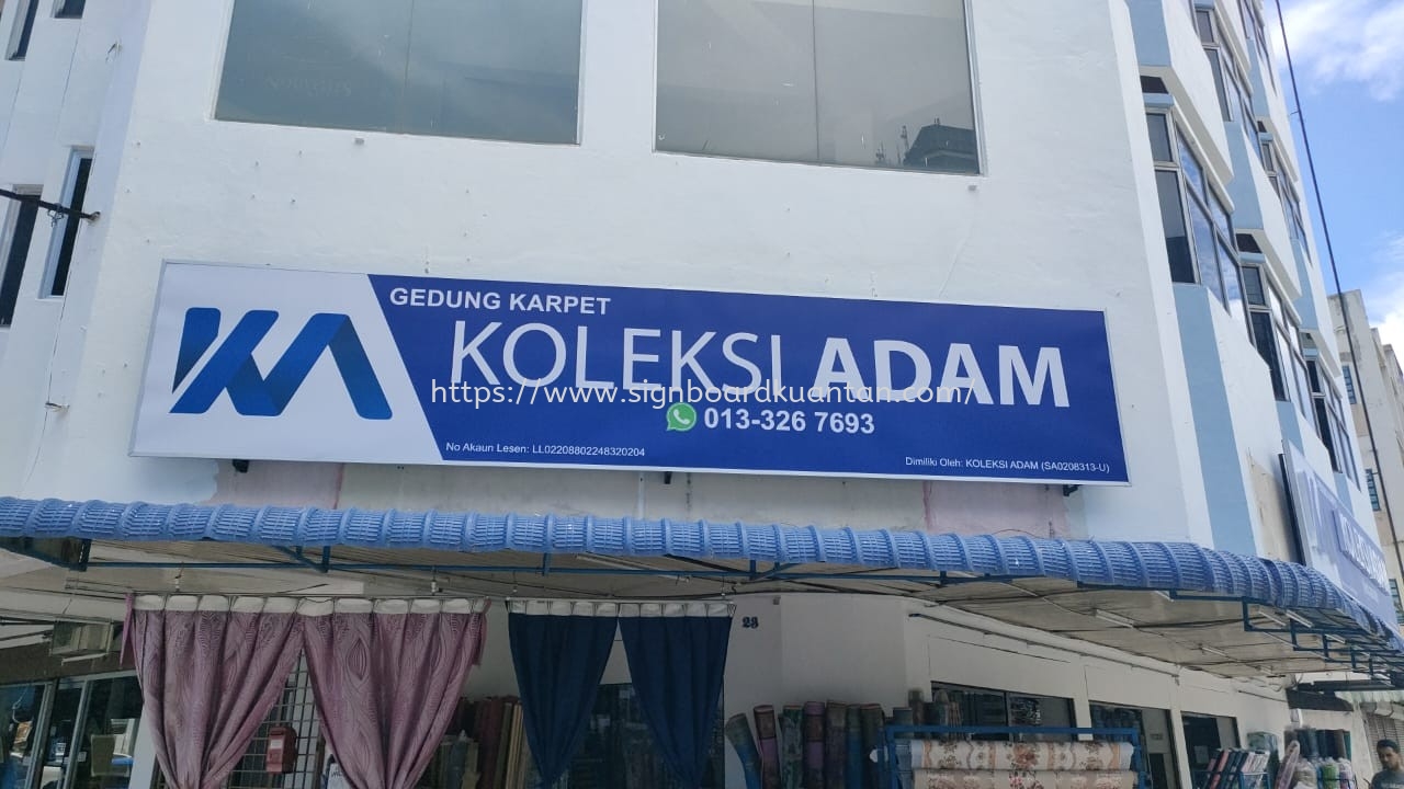 KOLEKSI ADAM METAL G.I SIGNAGE AT KUANTAN