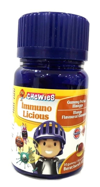 CHEWIES IMMUNOLICIOUS GUMMY 50MG 30'S*96