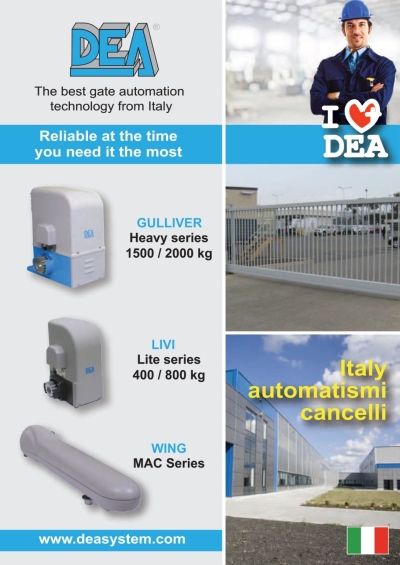 SLDEA2000 DEA Gulliver  Silding Autogate System