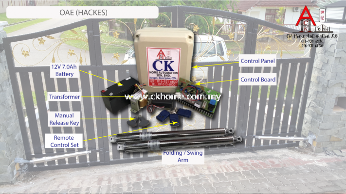 Automatic Folding & Swing Gate System - OAE