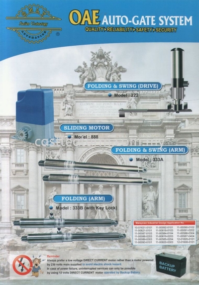 OAE Auto Gate System