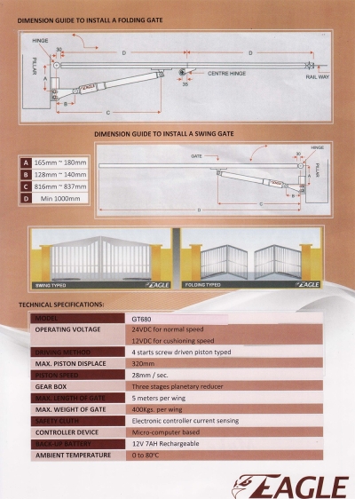 Eagle Arm Gate 