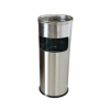 YKF SS Bin 92 Round & Square Stainless Steel Bin c/w Ashtray Stainless Steel Bins