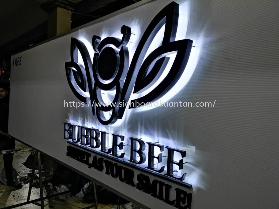 BUBBLE BEE 3D LED BACKLIT SIGNAGE AT KUANTAN