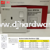 UMS SWITCH & PLUG TOP SWITCH SOCKET SIRIM WHITE SOCKET OUTLET SWITCHED 250V 13A 1 GANG 2 GANG 2913A 1213A 2213A (CL) LIGHTING & ELECTRICAL