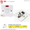 UMS SWITCH & PLUG TOP SWITCH SOCKET SIRIM WHITE DOUBLE POLE WATER HEATER SWITCH 250V 20A WITH NEON INDICATOR WH220N (CL) LIGHTING & ELECTRICAL