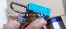 Laser Engrave Serial Number on Padlock & Key Event / Festive Decor / Special Work