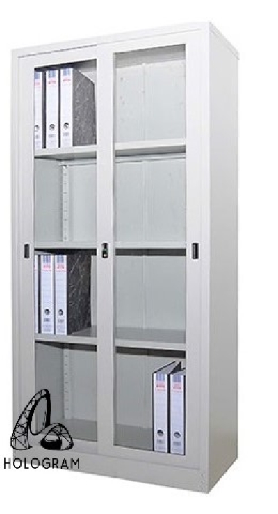 FULL HEIGHT CUPBOARD GLASS SLIDING DOOR