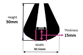 U 02 - CAPPING RUBBER