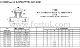 T-GJG JIC MALE 74CONE/ NPT MALE BRANCH TEE ADAPTER TEE ADAPTER