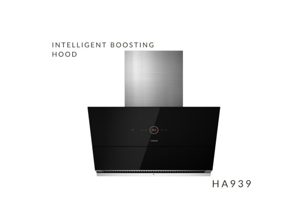 DE&E HA939 90CM RANGE HOOD (SLANTED)