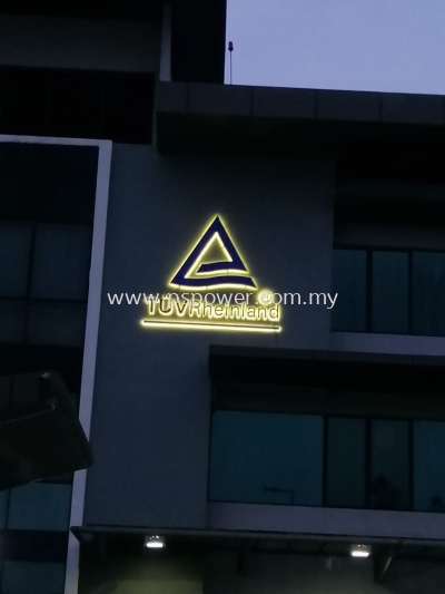 Company Outdoor Back Lit LED Signage