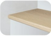 GE 811 Beige Oak Flush Stairnose 