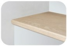 GE 816 Creme Oak Flush Stairnose 